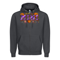 Smoke mini basketball Zipper Hoodie - Zillion Design Studio