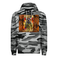 Slate Camo first in last out firefighter Premium Hoodie - AdoDesignShop