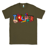 Army Green American teacher Classic Tee - texasbilliewilder