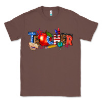 Chestnut American teacher Classic Tee - texasbilliewilder