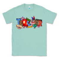 Seafoam American teacher Classic Tee - texasbilliewilder