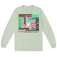 Matcha dentist tooth Long Sleeve Tee - texasbilliewilder