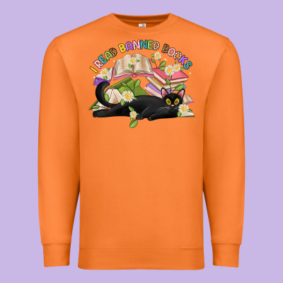 I Read Banned Books Premium Sweatshirt Designed By Artiststas