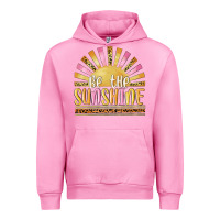 Fuchsia Pink be the sunshine Urban Hoodie - MaliasSmallBusiness