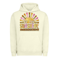 Pigment Pistachio be the sunshine Urban Hoodie - MaliasSmallBusiness