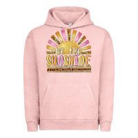 Pigment Salmon be the sunshine Urban Hoodie - MaliasSmallBusiness