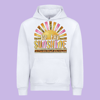 Be The Sunshine Urban Hoodie Designed By Maliassmallbusiness