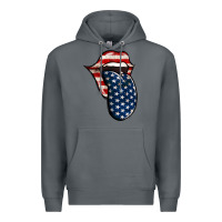 Rock America 4th Of July Tongue Premium Hoodie - Jasminsmagicworld
