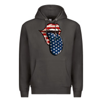 Smoke America 4th Of July Tongue Premium Hoodie - Jasminsmagicworld