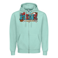 Mini Baseball Zipper Hoodie | Teevron