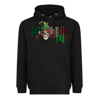 Black Mama elf skull Heavyweight Hoodie - FaDigitalArtStudio