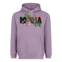 Lavender Mama elf skull Heavyweight Hoodie - FaDigitalArtStudio