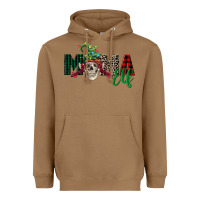 Toasted Coconut Mama elf skull Heavyweight Hoodie - FaDigitalArtStudio