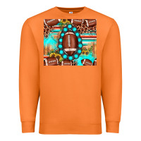 Carrot football leopard turquoise gemstone sunflower Premium Sweatshirt - JahusDesignShop