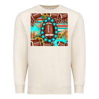Sandshell football leopard turquoise gemstone sunflower Premium Sweatshirt - JahusDesignShop