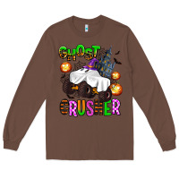 Chestnut ghost crusher Long Sleeve Tee - AdoDesignShop
