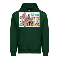 Forest Green a lot can happen in 3 days Urban Hoodie - MaliasSmallBusiness