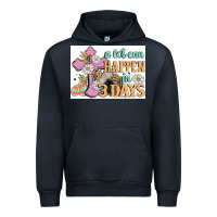 Navy a lot can happen in 3 days Urban Hoodie - MaliasSmallBusiness