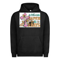 Pigment Black a lot can happen in 3 days Urban Hoodie - MaliasSmallBusiness