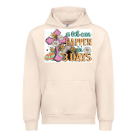 Sandshell a lot can happen in 3 days Urban Hoodie - MaliasSmallBusiness