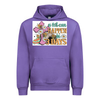 Tulip a lot can happen in 3 days Urban Hoodie - MaliasSmallBusiness