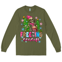 Army Green freezing season skeleton Long Sleeve Tee - Zillion Design Studio