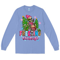 Colony Blue freezing season skeleton Long Sleeve Tee - Zillion Design Studio