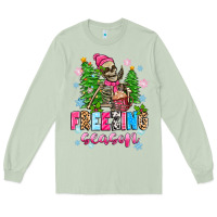 Matcha freezing season skeleton Long Sleeve Tee - Zillion Design Studio