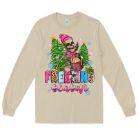 Mushroom freezing season skeleton Long Sleeve Tee - Zillion Design Studio