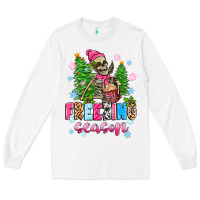 White freezing season skeleton Long Sleeve Tee - Zillion Design Studio
