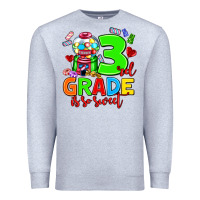 Heather Grey 3 rd grade is so sweet Premium Sweatshirt - AdoDesignShop