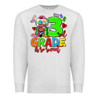 Oatmeal Heather 3 rd grade is so sweet Premium Sweatshirt - AdoDesignShop