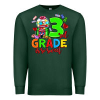 Sports Green 3 rd grade is so sweet Premium Sweatshirt - AdoDesignShop