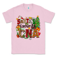 Bubblegum Pink santa's favorite cna Classic Tee - Zillion Design Studio