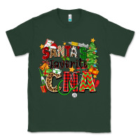 Sports Green santa's favorite cna Classic Tee - Zillion Design Studio