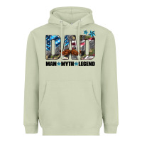 Matcha dad man myth legend Heavyweight Hoodie - HRA Design Shop