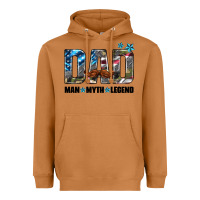 Meerkat dad man myth legend Heavyweight Hoodie - HRA Design Shop
