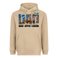Mushroom dad man myth legend Heavyweight Hoodie - HRA Design Shop