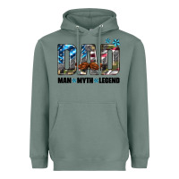 Sage dad man myth legend Heavyweight Hoodie - HRA Design Shop