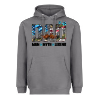 Storm dad man myth legend Heavyweight Hoodie - HRA Design Shop