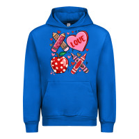 Cobalt valentine xoxo teacher Urban Hoodie - MaliasSmallBusiness