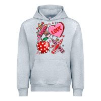 Heather Grey valentine xoxo teacher Urban Hoodie - MaliasSmallBusiness