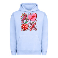 Pigment Grape Ice valentine xoxo teacher Urban Hoodie - MaliasSmallBusiness