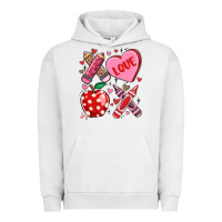 Pigment Lunar Rock valentine xoxo teacher Urban Hoodie - MaliasSmallBusiness