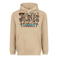 Mushroom only talking jesus today Heavyweight Hoodie - CowhideDigitalArt