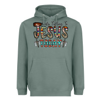 Sage only talking jesus today Heavyweight Hoodie - CowhideDigitalArt