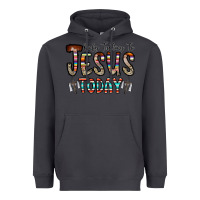 Smoke only talking jesus today Heavyweight Hoodie - CowhideDigitalArt