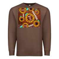 Chestnut football leopard sunflower Premium Sweatshirt - JahusDesignShop