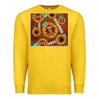 Lemon football leopard sunflower Premium Sweatshirt - JahusDesignShop