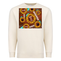 Sandshell football leopard sunflower Premium Sweatshirt - JahusDesignShop